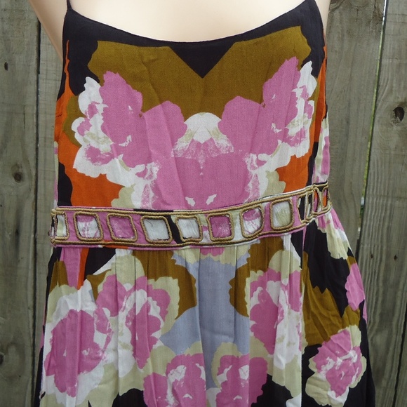 Free People Dresses & Skirts - NWT Free People Lucy Slip Dress Dark Coal Combo S